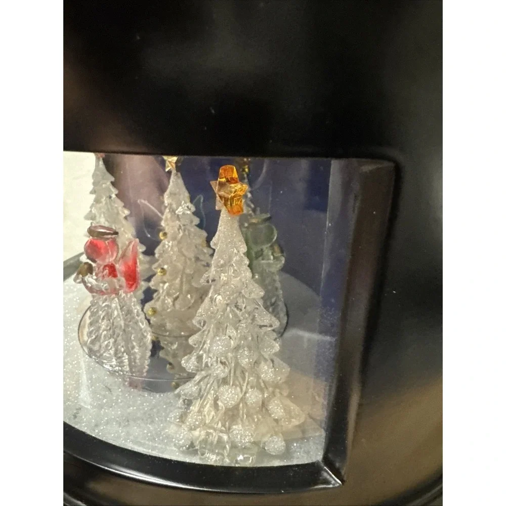 VIDEO!  Mr. Christmas Animated Symphony of Bells Wooden Display Box NOT‎ WORKING